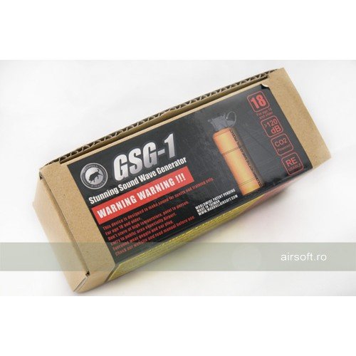 GRANATA CON CO2 MODELLO GSG - 01 / NERO