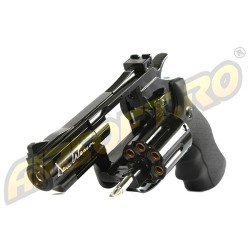 REVOLVER DAN WESSON 2.5 INCH NEGRU - FULL METAL - GNB - CO2