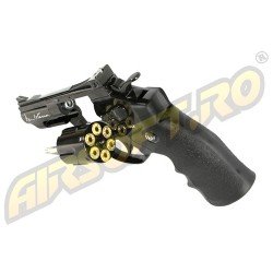 REVOLVER DAN WESSON 2.5 INCH NEGRU - FULL METAL - GNB - CO2