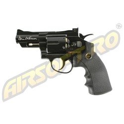 REVOLVER DAN WESSON 2.5 INCH NEGRU - FULL METAL - GNB - CO2