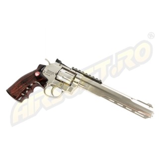 RUGER SUPER HAWK 8 INCH - FULL METAL - GNB - CO2 - SILVER