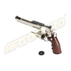 RUGER SUPER HAWK 8 INCH - FULL METAL - GNB - CO2 - SILVER