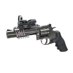 REVOLVER DAN WESSON - MODEL 715 - 6 INCH - GRI METALIZAT - FULL METAL - GNB - CO2