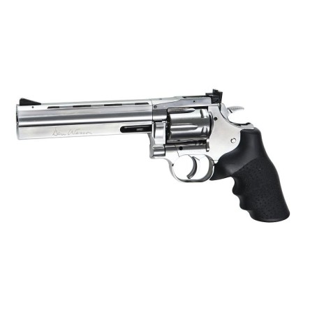 REVOLVER DAN WESSON - MODEL 715 - 6 INCH - SILVER - FULL METAL - GNB - CO2 - LOW POWER SPECIAL VERSION