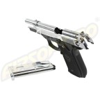 Tokyo Marui M92F Silver Slide Scarrellante