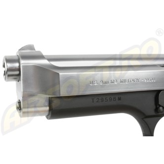 Tokyo Marui M92F Silver Slide Scarrellante