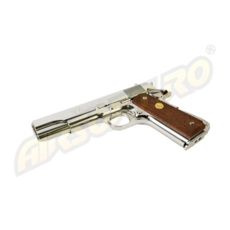 Tokyo Marui COLT GOVERNMENT SERIES 70 - NICKEL GBB