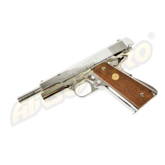 Tokyo Marui COLT GOVERNMENT SERIES 70 - NICKEL GBB