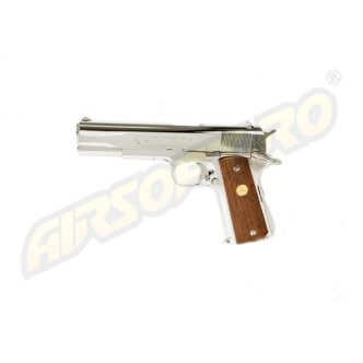 Tokyo Marui COLT GOVERNMENT SERIES 70 - NICKEL GBB