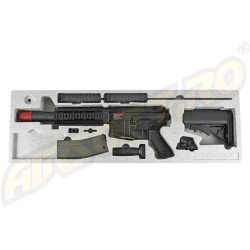 GT ADVANCED BB - TR4 CQB-S - FULL METAL - BLOW-BACK - BLACK