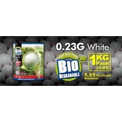 G&G Pallini biodegradabili da 0.23 g - 1 kg. (bianchi)
