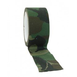 BANDA ADEZIVA DE CAMUFLAJ WOODLAND (10 M)