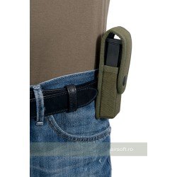 PORTA-CARICATORE LARGO IN CORDURA (OLIVA)