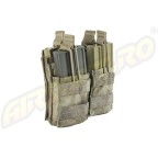 DOUBLE STACKER M4 MAG POUCH - A-TACS AU