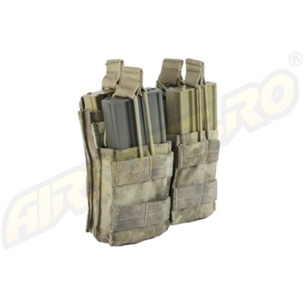 DOUBLE STACKER M4 MAG POUCH - A-TACS AU
