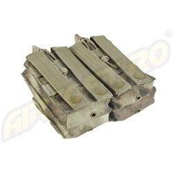 DOUBLE STACKER M4 MAG POUCH - A-TACS AU