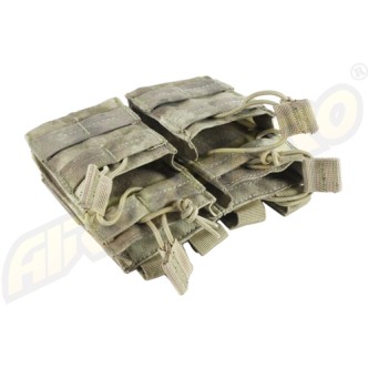DOUBLE STACKER M4 MAG POUCH - A-TACS AU