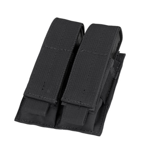 DOUBLE PISTOL MAG POUCH - BLACK