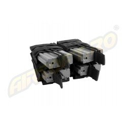 PORT INCARCATOR CU 4 COMPARTIMENTE PENTRU M4 -NEGRU