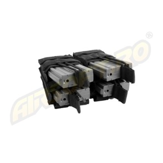 PORT INCARCATOR CU 4 COMPARTIMENTE PENTRU M4 -NEGRU