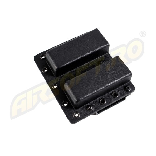 PORT INCARCATOR DUBLU BR - KYDEX - BLACK