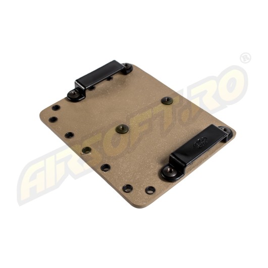 PORT INCARCATOR DUBLU BR - KYDEX - PENTRU CZ SCORPION - TAN