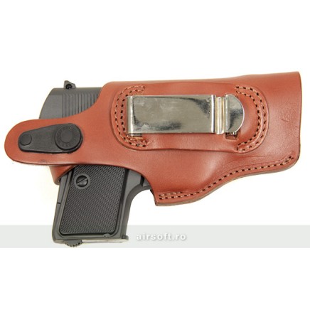 FONDINA IN CUOIO PER CINTURA PER WALTHER PPK