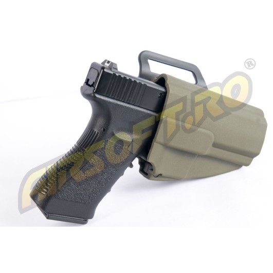 FONDINA PER G17 MODELLO EVO5 ARES (OLIVA)