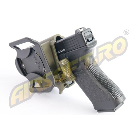 FONDINA PER G17 MODELLO EVO5 ARES (OLIVA)