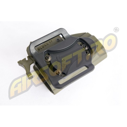FONDINA PER G17 MODELLO EVO5 ARES (OLIVA)