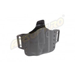 KYDEX HOLSTER WITH PASSIVE RETENTION FOR GLOCK 17/G22 WITH TACTICAL FLASHLIGHT