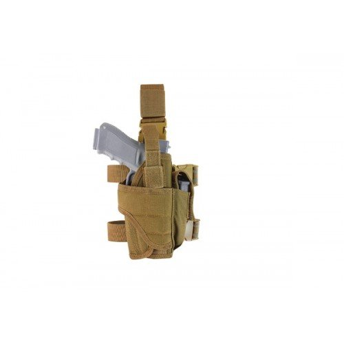 LEG HOLSTER - TORNADO MODEL - COYOTE BROWN