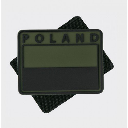 PATCH POLONIA - PVC - OLIVE GREEN