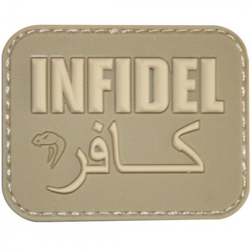 PATCH MESAJ - INFIDEL - MULTICAM