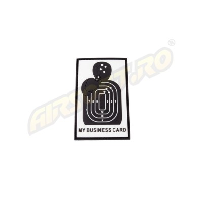 PATCH CAUCIUC - BUSINESS CARD - SWAT