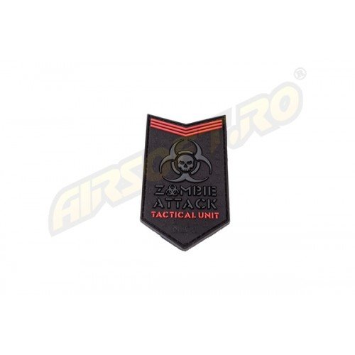 PATCH CAUCIUC - ZOMBIE ATTACK - BLACK