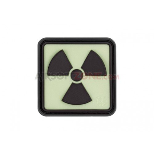 PATCH CAUCIUC - RADIOACTIVE - BLACK