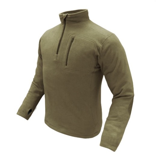 PULOVER FLEECE - TAN
