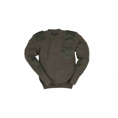 PULOVER MODEL BUNDESWEHR LANA - OLIV