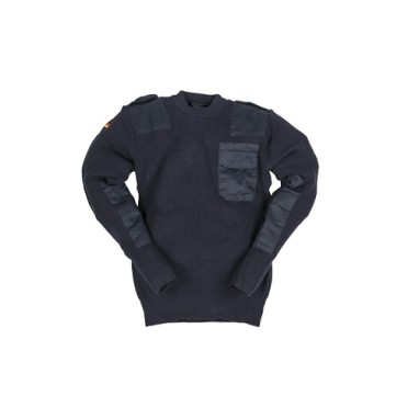 PULOVER MODEL BUNDESWEHR ALBASTRU MARIN