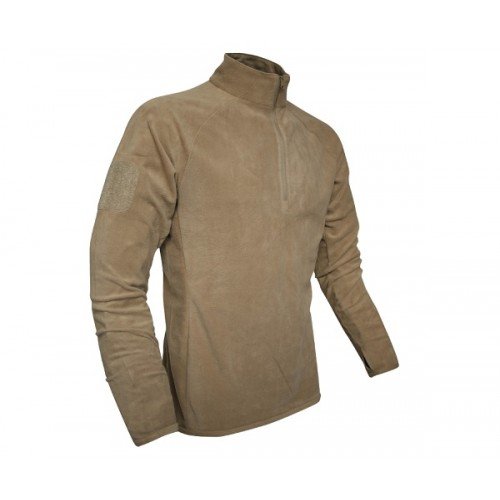 PULOVER FLEECE MID - LAYER - COYOTE