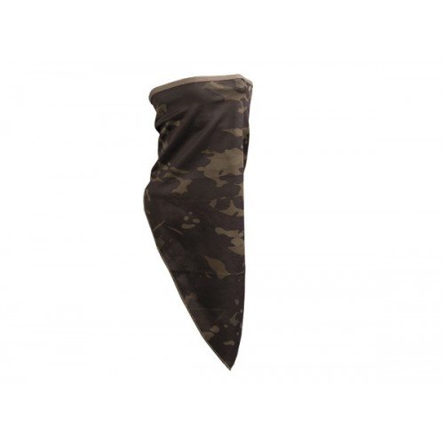 FACE SCARF - MULTITARN BLACK