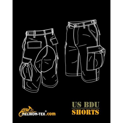 PANTALONI SCURTI MODEL BDU RIPSTOP COYOTE