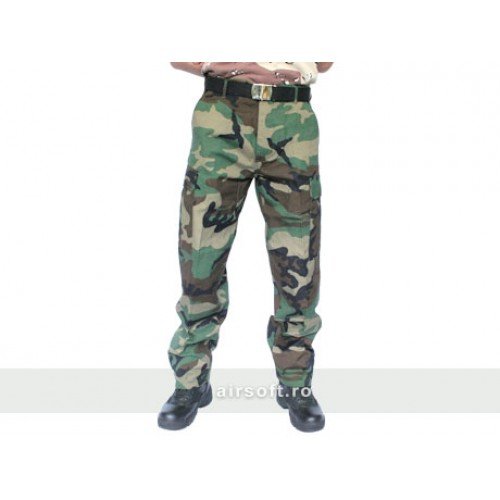 PANTALONI MODEL RIPSTOP (WOODLAND)