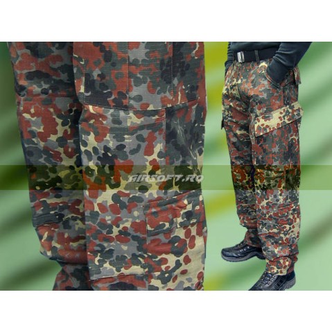 TROUSERS MODEL RIPSTOP FLECKTRAN