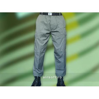 PANTALONI MODEL RIPSTOP PRESPALATI (OLIV)