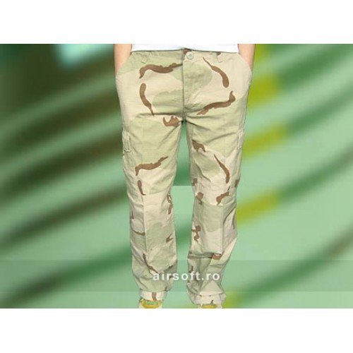 PANTALONI DAMA - MODEL RIPSTOP PRESPALATI (DESERT 3)