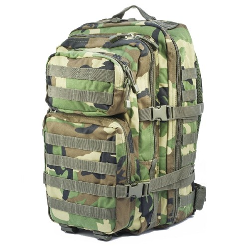 RUCSAC DE ASALT MODEL U.S.- WOODLAND - LARGE