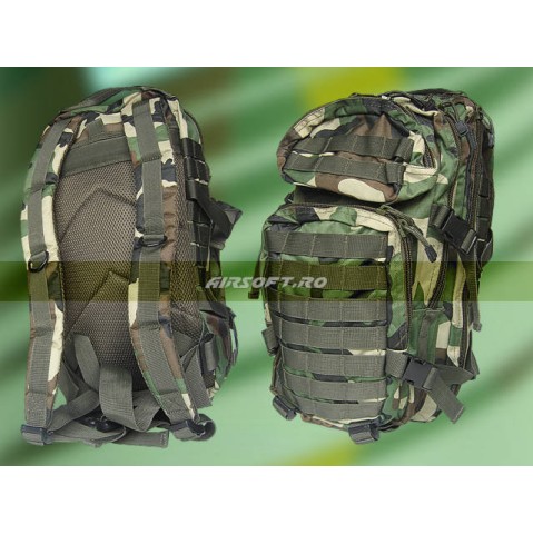 RUCSAC DE ASALT MODEL U.S.- WOODLAND