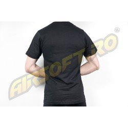 TRICOU CU MANECA SCURTA  NEGRU